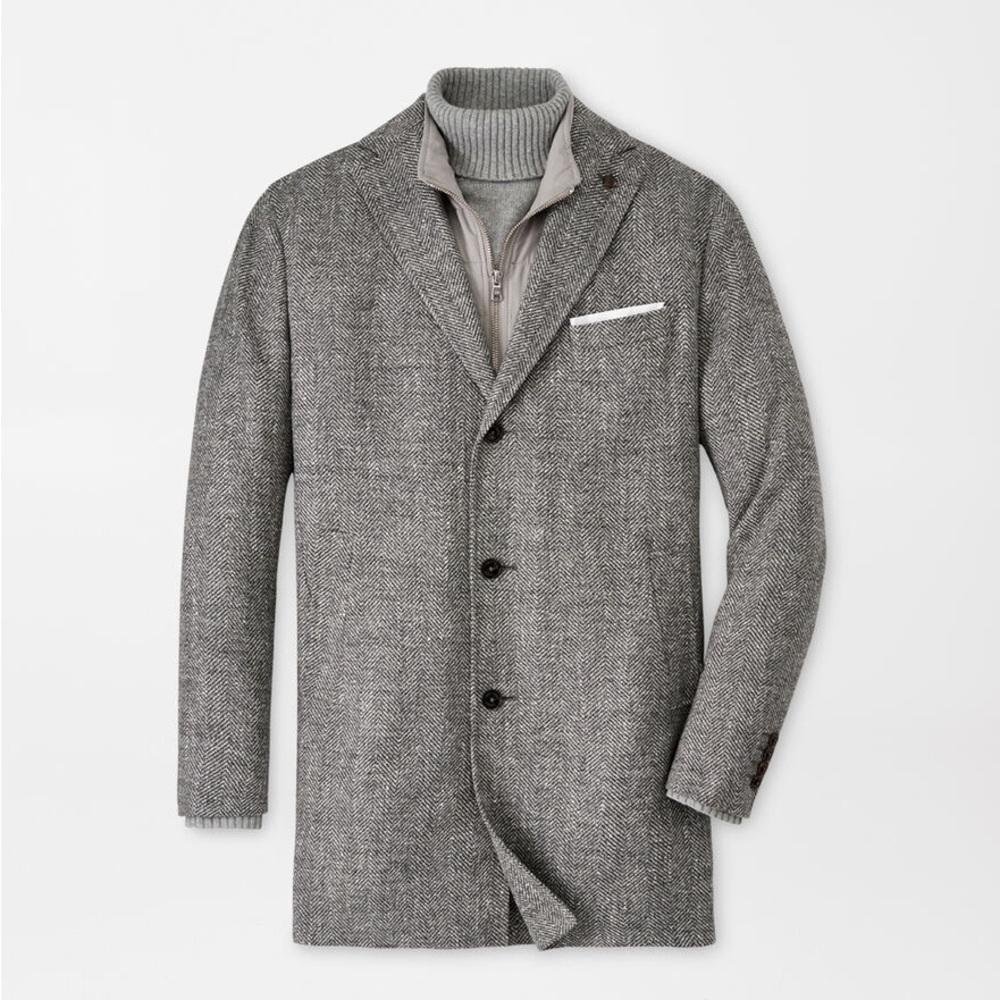 Peter Millar Crown Crafted Fleming City Coat Sz 48